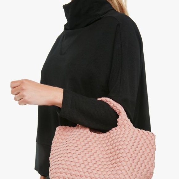 Tuckernuck Black Rollins Funnel Neck Pullover Size Med - Picture 3 of 13